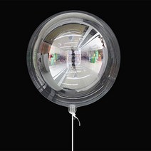 플라워미츄 투명 버블 풍선 PVC 데코 클리어 파티 8인치~36인치, 1개, 36인치(75~90)