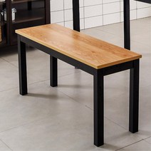 베이직 견고 스틸 사각 저상형 침대 베드테이블 1000 커피 가구 순수 단단한 차, 2인의자_멀바우