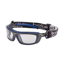 볼레 Bolle BAXTER 안전 고글 투명 렌즈 폴리카보네이트 ASAF 플래티넘 원 사이즈 (40276) [미국 직배송]