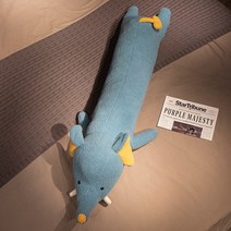 성인애착인형 산양 여우 코끼리 판다 100일선물 애착인형 인형 안고자는인형 동물쿠션, 대형 약 1.3미터