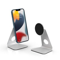 언커먼 아이폰 맥세이프 거치대 스탠드 마그네틱 자석 탁상용, 대형(128*118*190mm)