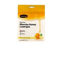 콤비타 UMF 10플러스 마누카꿀 로젠지 프로폴리스 레몬 사탕, 8개, 180g