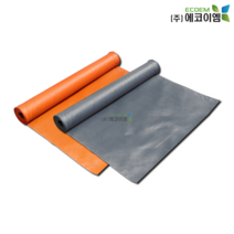 에코이엠 PVC 방염코팅 그라스포 / PVC 코팅포 / 방화포 방염포 / 임시소방시설, 주황색, 0.32mm x 1m x 25yard, 1개