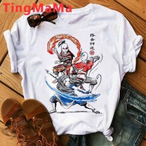 아바타 물의길 피규어 용품 아바타 The Last Airbender T 셔츠 여성 Appa Tshirt Funny atar Graphic Te, 06 87182_05 L