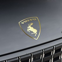 볼보스티커 VOLVO MOOSE 자동차스티커, 옐로우