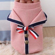 강아지 옷 숏 가을 학원 무드 맨투맨 포메라니안 프렌치 불도그 리틀 테디 웰시 코기 소형 개 애완동물 펫 1752013353, 블랙 라인 학원 무드 작은 맨투맨 -
