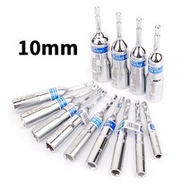 10pcs 자석 육각비트 소켓 세트 비트소켓 복스 드릴비트 복스알, 옵션03 SM (롱)비트소켓-10mm