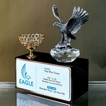 우진아썸 골프트로피 이글트로피 이글패 싱글패 홀인원패 골프대회트로피 케이트로피 WE07