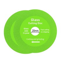 그라인더톱날 100mm 유리 커팅 디스크 다이아몬드 대리석 톱날 세라믹 타일 옥 특수 연마 블레이드 샤프 브레이징 그라인딩, [02] 1pc Blue