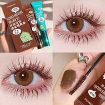 마스카라 스키니 방수 아이 래쉬 컬링 실크 속눈썹 확장 매력 아이 블랙 블루 브라운, 갈색 1pc