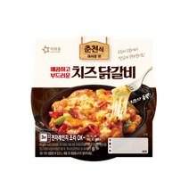 아워홈 춘천식 야시장맛 치즈닭갈비 170g 냉동안주 전자렌지조리가능, 2개