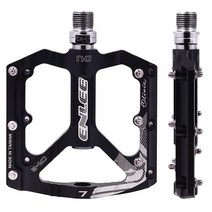 Acekit 자전거 페달 경량 알루미늄 합금 916 밀봉 DU 베어링 CrMo 스핀들 산악 BMX 로드 바이크용블랙