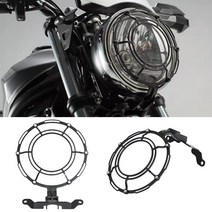 부품 스즈키 SV650SV650X 헤드 라이트 브래킷 가드 커버 그릴 프로텍터 오토바이 SV650 ABS/X, [01], 1개