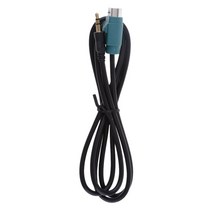 KCE-236B 3.5 Mm 자동차 Aux 케이블 연결 라인 오디오 어댑터 미니 잭 알파인 전화 MP3 용, 한개옵션0