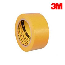 3M 244 내열 종이 마스킹테이프 오렌지색 길이50M, 40mmx50M