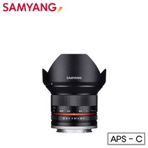 삼양 12mm F2.0 NCS CS 소니 크롭바디용 미러리스 카메라 광각 렌즈 풍경촬영, 후지X 블랙