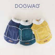 도그웨그 코듀로이 무스탕 자켓 강아지 골덴 코트.도그웨그, 틸그린M