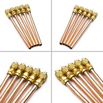 냉동 유지 보수 밸브 황금 냉장고 세트 3.4 Mpa 5Pcs 액세스 에어컨 충전 부품, 한개옵션0