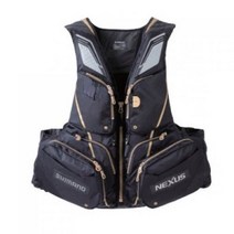 시마노정품 구명복 VF-121T 구명조끼 2XL, 풀블랙