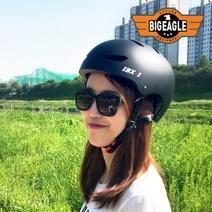 빅이글 IBX-1 어반헬멧 자전거 전동킥보드 헬멧, 1개, BLACK-L(헬멧)