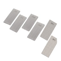 다이아몬드 숫돌 휴대용 칼갈이 바늘갈기 사포 연마용 샌더, 벌집라인 숫돌, 1개