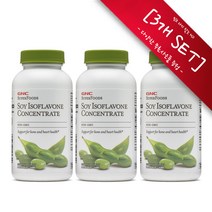 [사은품선택-3개 SET] GNC 소이 이소플라본 콘센트레이트 (90캡슐) GNC SuperFood Non GMO Soy Isoflavone Concentrate 90caps, 알약보관함(색상랜덤), 3개
