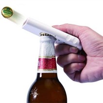 건강용품 원터치 총 발사기 자석 병따개, 종류:원터치오프너옐로우, 단품