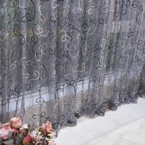 독서실 책상 커튼 칸막이 레일 병원 쉬어 거실 침실 얇은 명주 그물 창 부엌 도어 보일 라이드