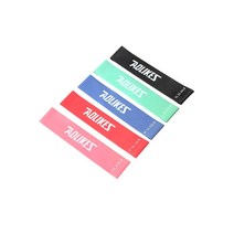 5단계 라텍스 고무 루프밴드 5종 스쿼트 운동 다이어트 힙딥 홈트 힙업 탄력 풀업 밴드, 6.라텍스 루프밴드-5단계세트