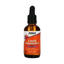 나우푸드 액상 비타민 D 3 콜레칼시페롤 10mcg 400IU 59ml, 1개, 기본
