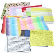 예한 [한지공예 수제한지 모음] 한지(순지), 색운용지 $CQA_23.자주, 1장