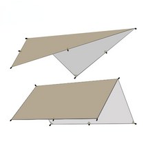 어닝룸텐트 트레일러 카고 도킹 차박 텐트 초경량 차양 그늘막 타프 5x3m 4x3m 3x3m 방수 천막 비치 햇빛 가리개 야외 보호 커버 캠핑 용품, [01] 3x3m, [01] Green