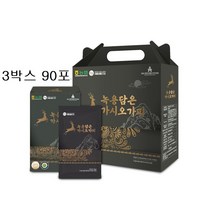 식약처해썹인증 국내산 녹용담은 가시오가피 가시오갈피 효능 엄나무 가시오가피즙 진액 엑기스 미쁨생활건강, 90포, 70ml