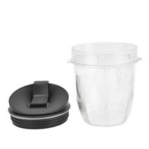 닌자 믹서기 NUTRI NINJA Juicer 용 뚜껑이 달린 휴대용 12OZ 교체 컵 블렌더 용기