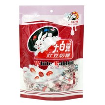 하오푸드- 토끼사탕 팥맛 우유사탕 전지분유 함유 따빠이투 팥나이탕, 1개, 200g