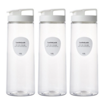 락앤락 잡기쉬운 물병 3p, 1.5L 화이트 X 9P, 1500