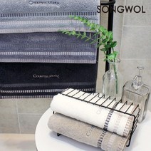 [송월타올] 카운테스마라 모던스티치 5장, 색상:골고루랜덤