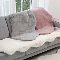[리앤데코] 에코퍼 양털 퍼러그 물결 러그 카페트 60x90cm