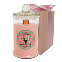 515샵 메르시센트 반려동물 캣 핑크 대용량캔들 680ml, 마조람