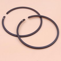 전동 전기 톱 2 개/몫 피스톤 링 Stihl MS201 MS201T MS211 MS230 021 023 Chainsaw 40mm x 1.2mm 정원 도, 한개옵션0