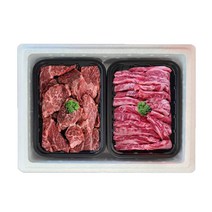 명절 미국산 선물용 냉장 소고기 구이용 토시살 갈비살 1kg 선물세트