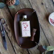 해머스미스 768 가죽 트레이 수납 정리 리모컨 악세사리 차키 소품 안경 인테리어 정리함, 다크브라운