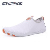 카약커 카약 커버 카약장갑 남자를위한 물 신발 맨발의 빠른 건조 아쿠아 양말 야외 운동 스포츠 보트 하이킹 서핑 워킹 여성을위한, 15.WHITE - 37