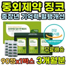 은행잎추출물 뇌건강 징코 기억력개선 인지력개선 플라보놀배당체 은행잎효능 기억력향상 혈행개선 뇌건강영양제 두뇌영양제 뇌에좋은영양제 중년 노인 50대 60대 70대 80대 영양제