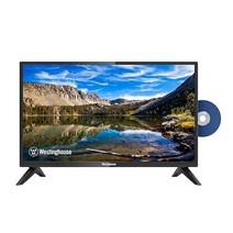 Westinghouse 24 HD 소형 TV DVD 및 V-Chip 내장 슬림 컴팩트 720p LED 플랫 스크린 TV HDMI USB VGA 호환 주방 또는 RV 캠퍼용, 24