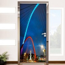 [바보사랑] 대전엑스포_현관문시트지[꾸밈], 타입선택:2.분수