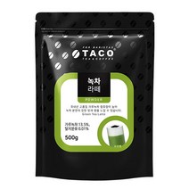 fm)타코 녹차라떼 리필 500g 2개 카페 업소용 식자재 시럽 파우더