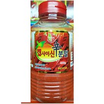 MDO3166 캡사이신가루 식자재도매 (400gX1개) 청우 캡사이신/매운소스/캡사이신분말/가루, 1