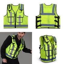 야광 작업용 안전조끼 반사띠 작업조끼 형광조끼