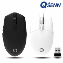 QSENN M1000 무선 마우스 (블랙), 상세페이지 참조, 상세페이지 참조